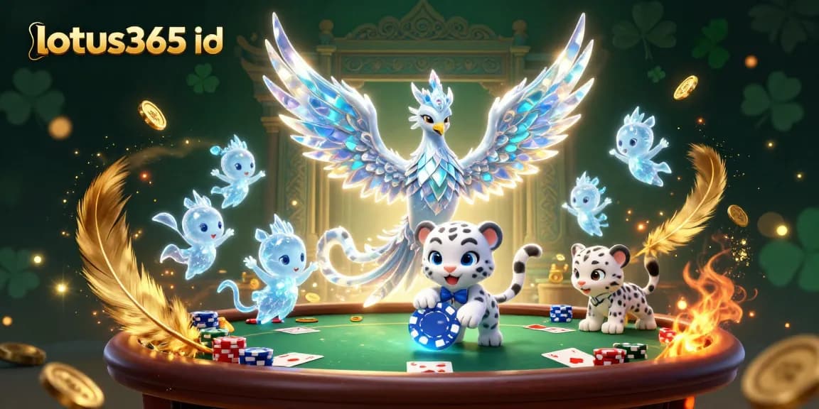Experience winning strategies with lotus365 id in an immersive 3D casino illustration.