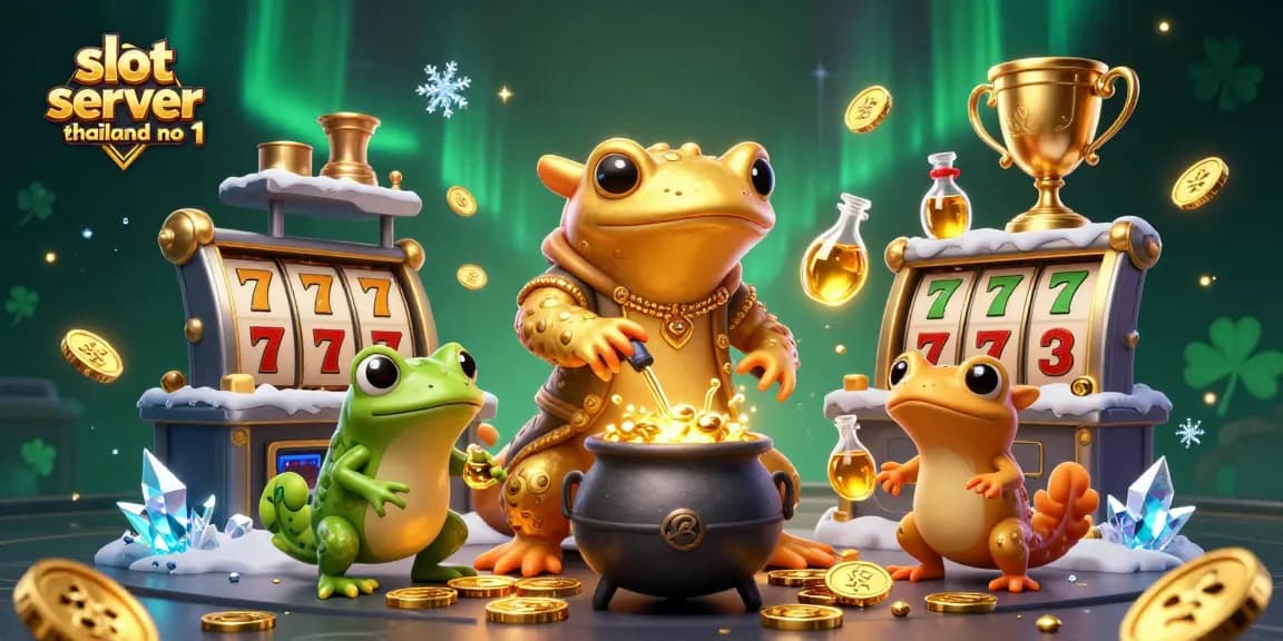 Engage in winning strategies at slot server thailand no 1 with dynamic 3D casino action illustration.