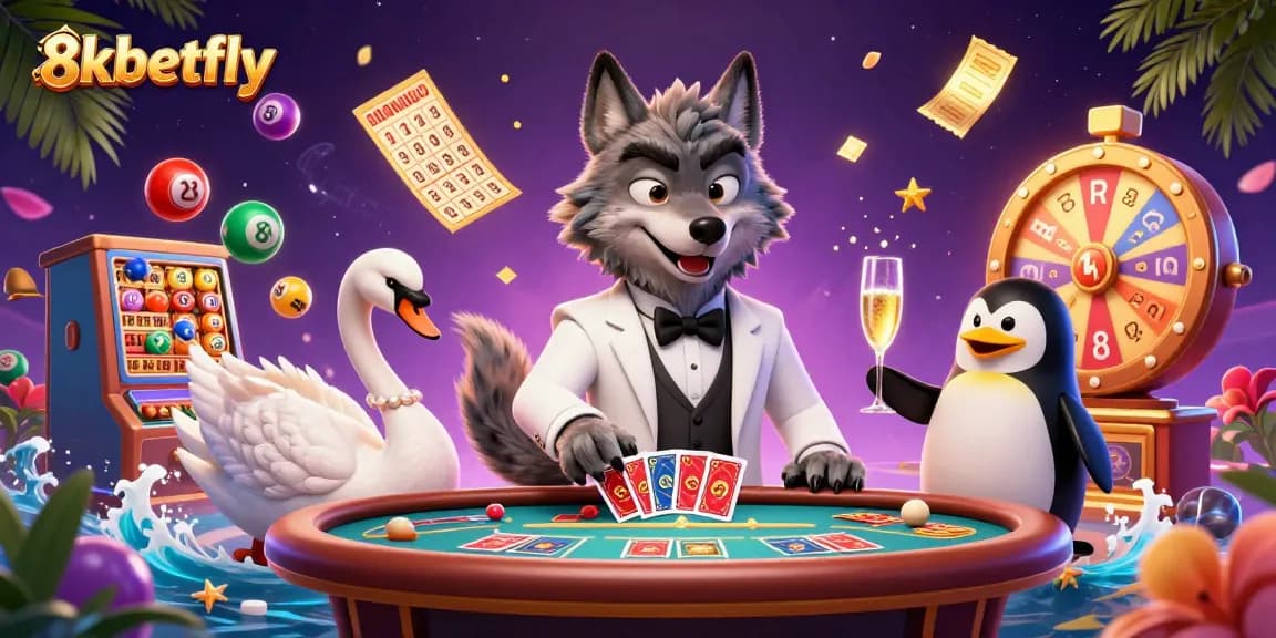 Experience thrilling gameplay at 8xbetfly with charming characters and vibrant lottery elements!