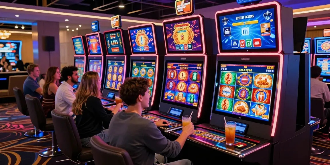 Engaging online casino scene highlighting players experiencing credit card casinos and gaming excitement.