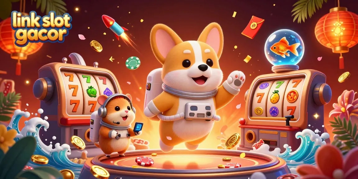 Gali Jackpot di link slot gacor dengan karakter menghibur di dalam kasino luar angkasa.