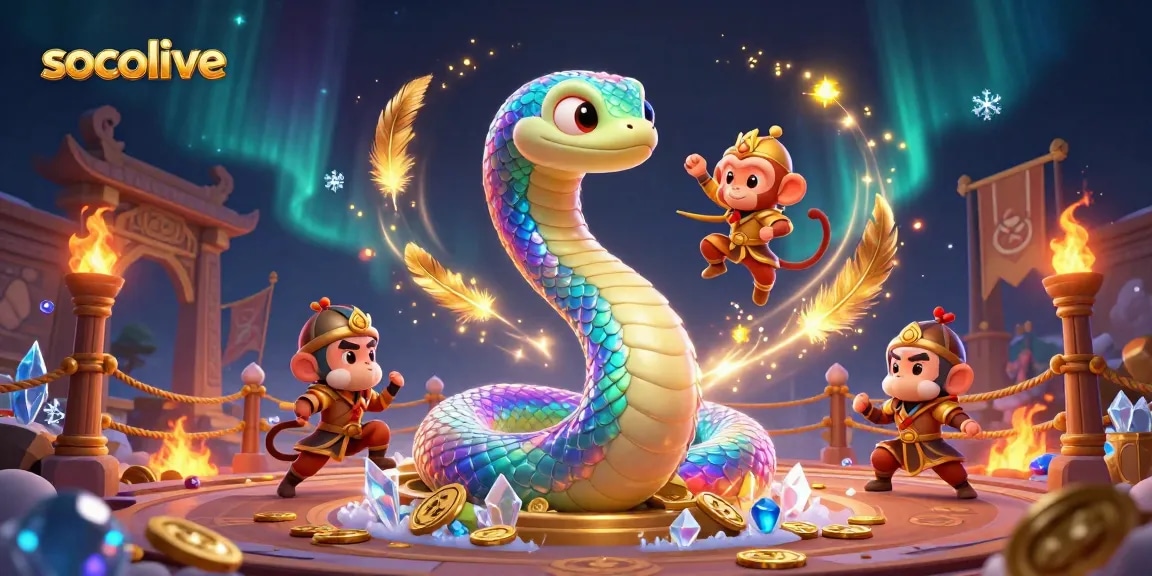 Socolive captures the thrill of sports betting with vibrant characters and gaming elements.