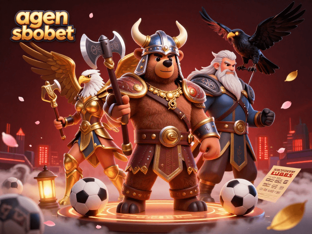 Engage with agen sbobet for thrilling sports betting adventures featuring dynamic characters and vibrant gaming elements.