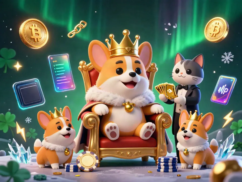 Join the excitement at the bitcoin casino with vibrant characters celebrating crypto rewards and gaming.
