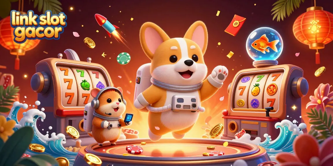 Gali Jackpot di link slot gacor dengan karakter menghibur di dalam kasino luar angkasa.