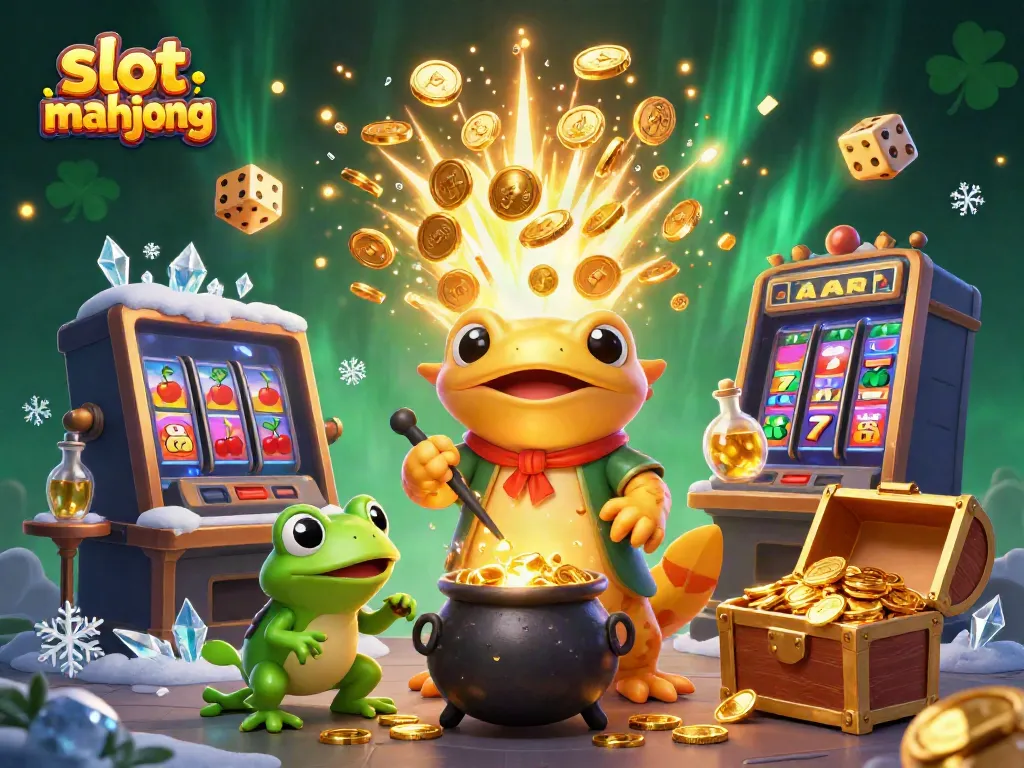 Experience thrilling gameplay with slot mahjong illustrations featuring dynamic characters and vibrant casino elements.