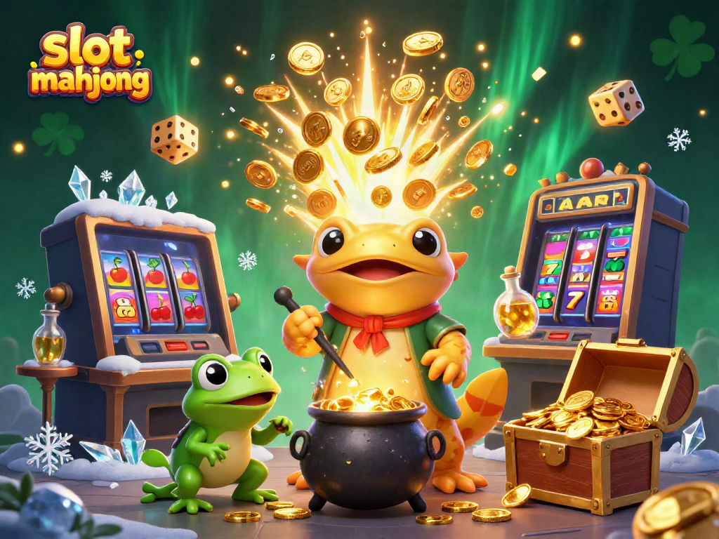 Experience thrilling gameplay with slot mahjong illustrations featuring dynamic characters and vibrant casino elements.