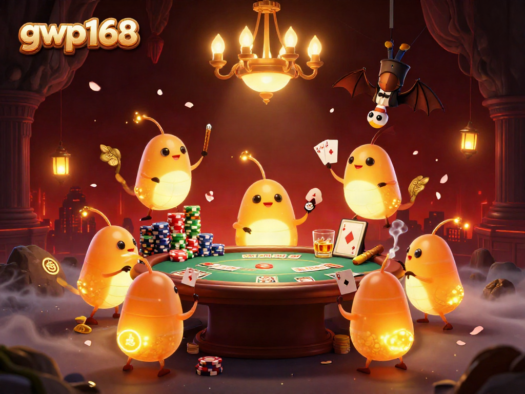 gwp168 menawarkan pengalaman kasino unik dengan permainan poker seru dan karakter bercahaya di lingkungan yang menakjubkan.