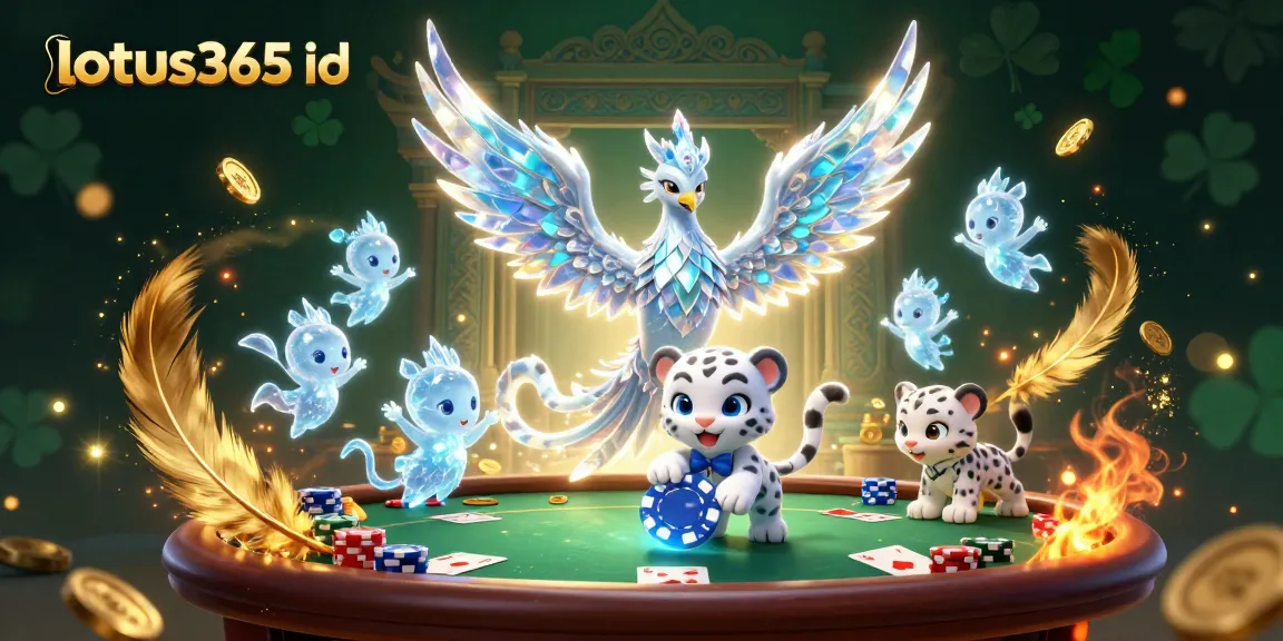 Experience winning strategies with lotus365 id in an immersive 3D casino illustration.