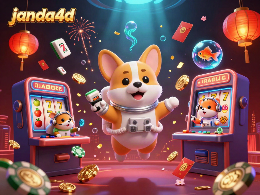 Menghadirkan pengalaman bermain slot online dengan janda4d, menikmati suasana kasino luar angkasa yang cerah dan hidup.