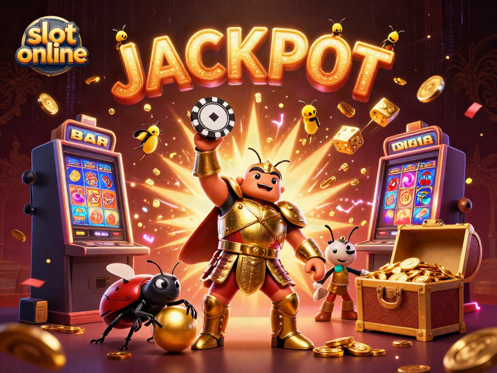 Menangkan slot online dengan kekuatan jackpot, dipimpin oleh karakter lucu di dunia kasino.
