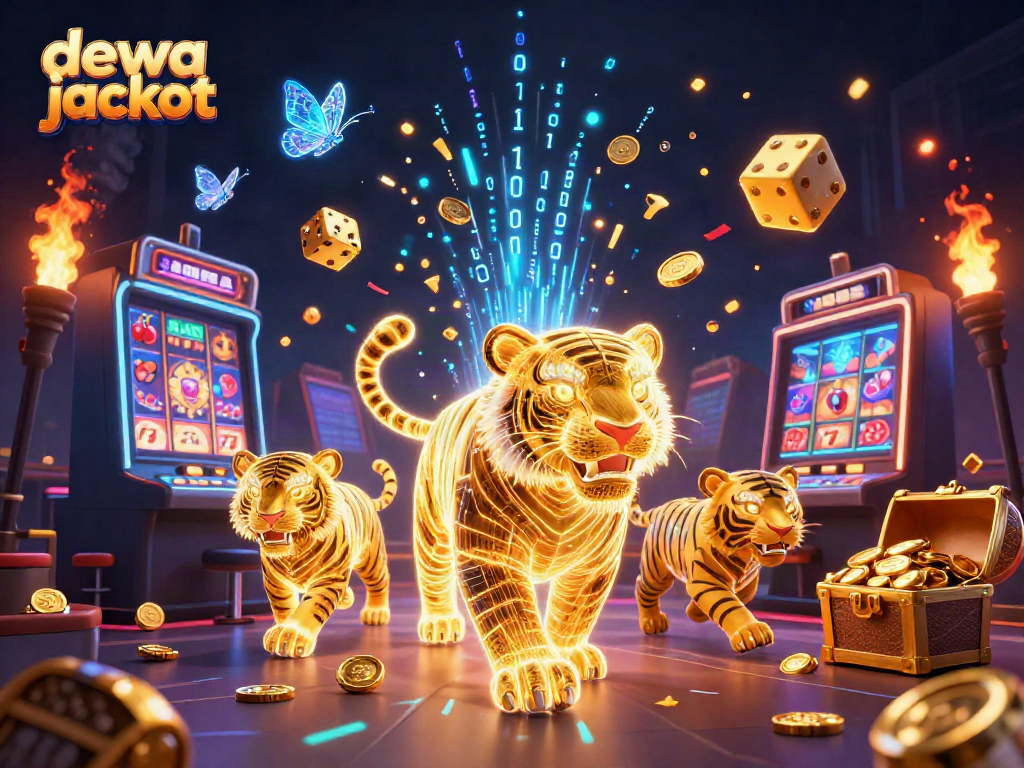 Memperoleh kemenangan di dewa jackpot dengan slot machine yang penuh kemenangan dan simbol menggiurkan.