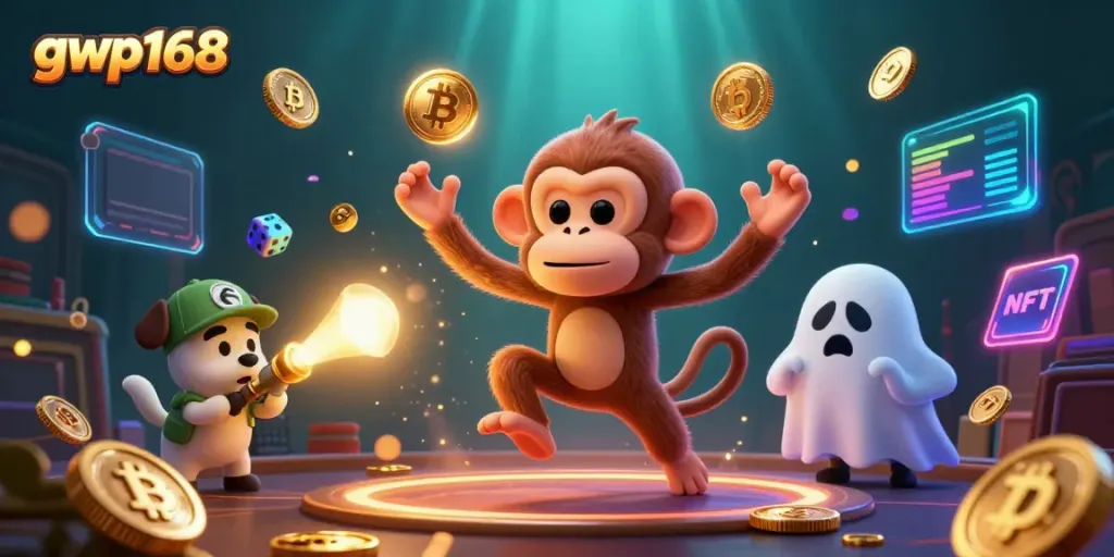 Permainan seru di GWP168 dengan hantu lucu dan mata uang kripto bercahaya