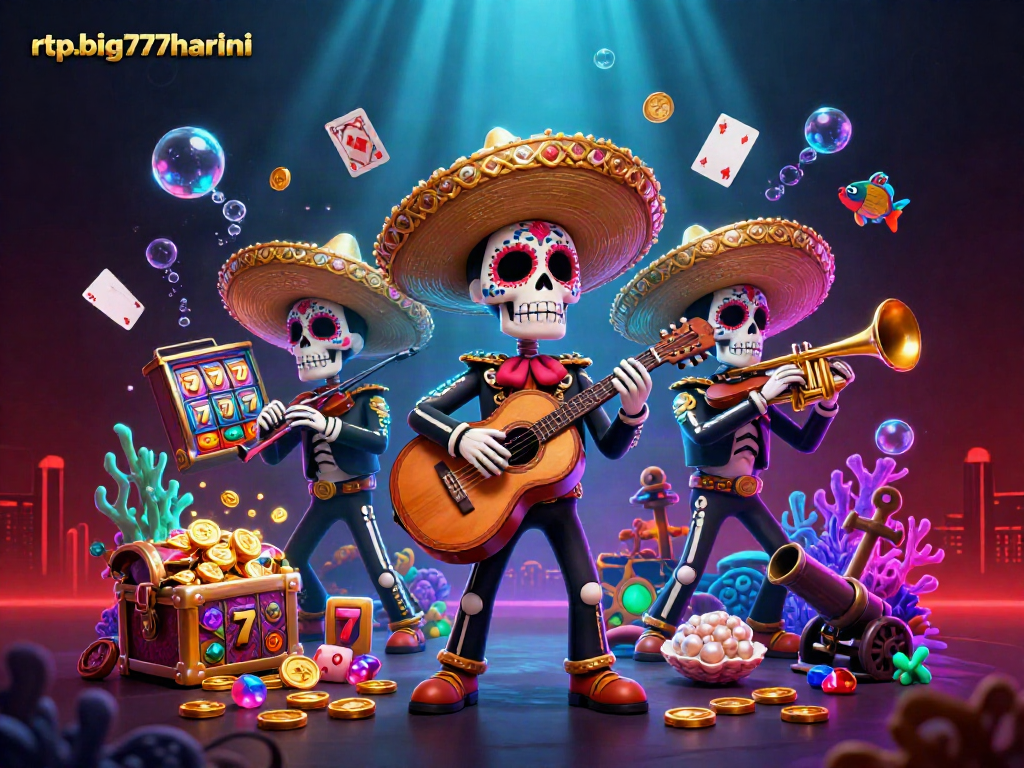 Experience the excitement of rtpbig777hariini with vibrant mariachi characters and thrilling slot games.