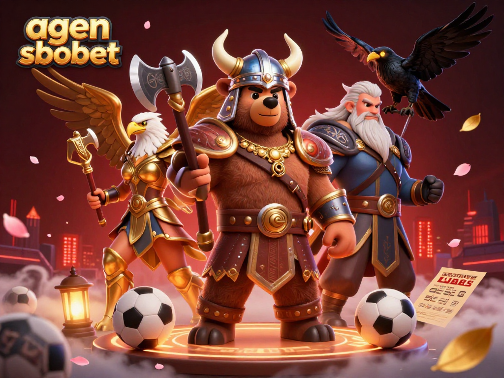 Engage with agen sbobet for thrilling sports betting adventures featuring dynamic characters and vibrant gaming elements.