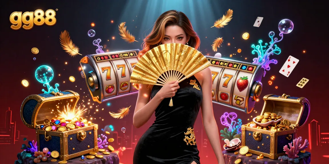 Experience the thrilling adventure at gg88 with slots and dynamic gameplay elements in a captivating scene.