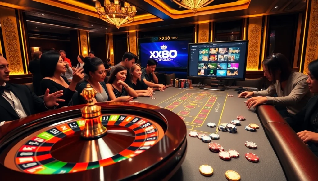 Experience the thrill at xx88.promo with vibrant poker games and exciting roulette.