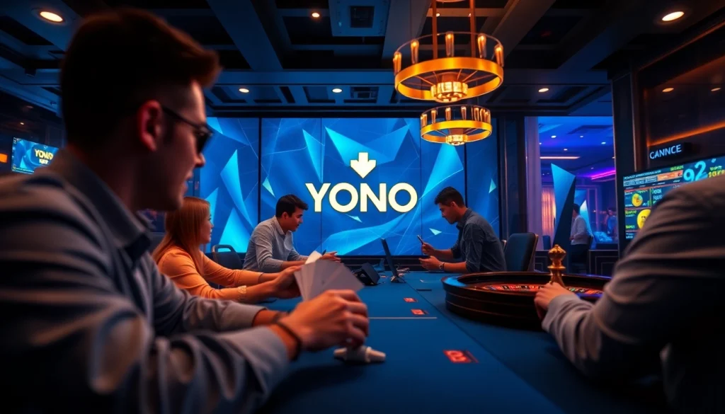 Yono VIP online gaming platform showcasing player excitement and skill-based games.